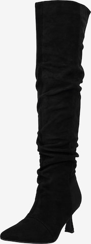 Cuissardes Salinyang en noir : devant