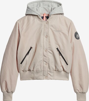 Superdry Jacke in Grau: predná strana