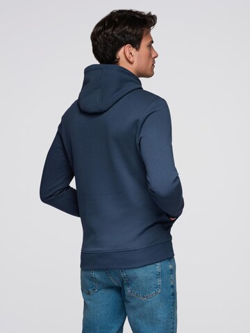Ombre Sweatshirt i blå