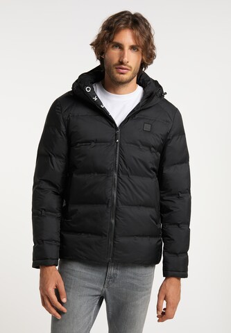 ALEKO Winter Jacket in Black: front