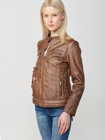 KOROSHI Between-season jacket in Brown