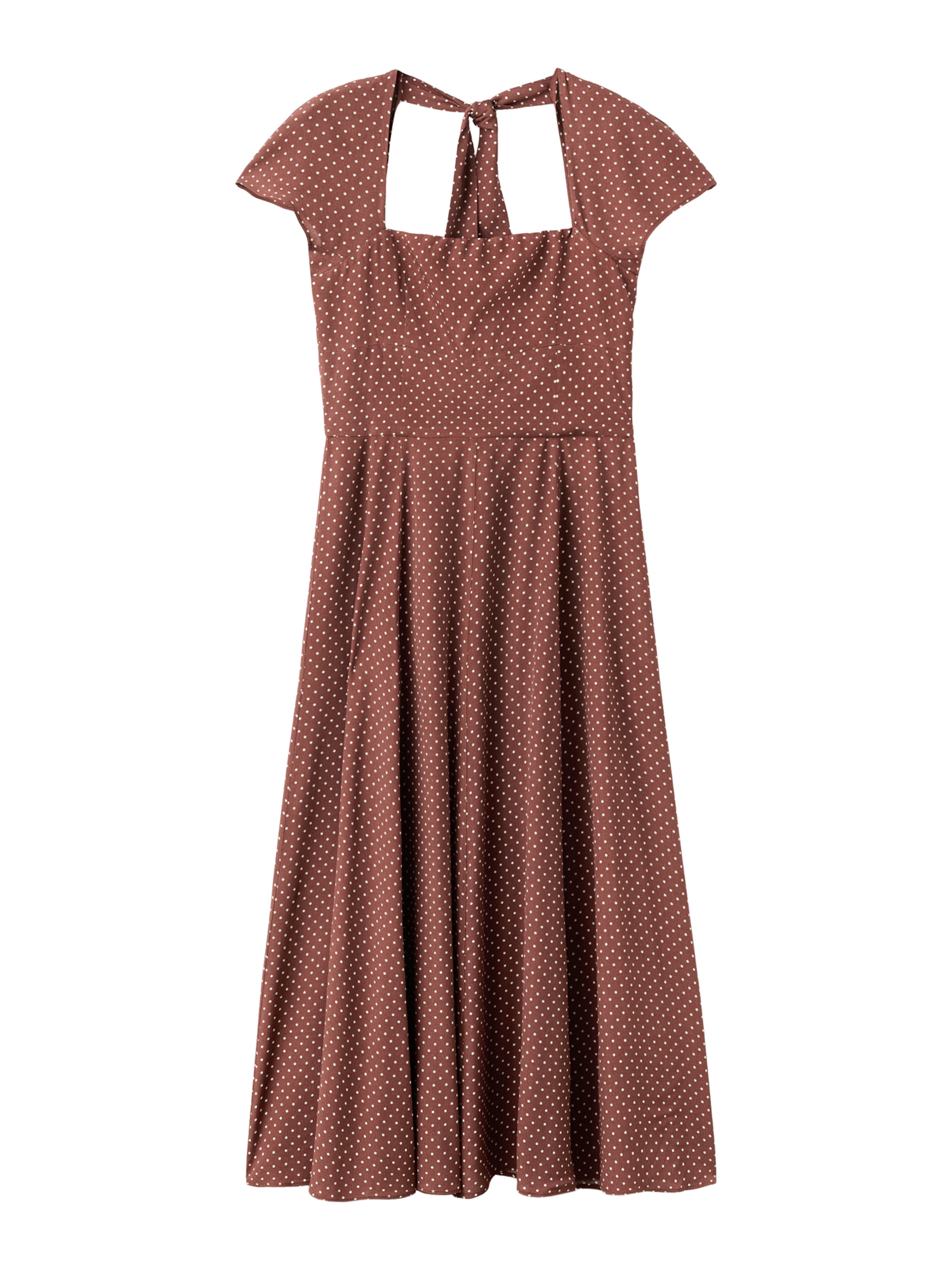 MANGO Dress 'Lila' in Brown: front