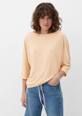 s.Oliver Shirt in Oranje: voorkant