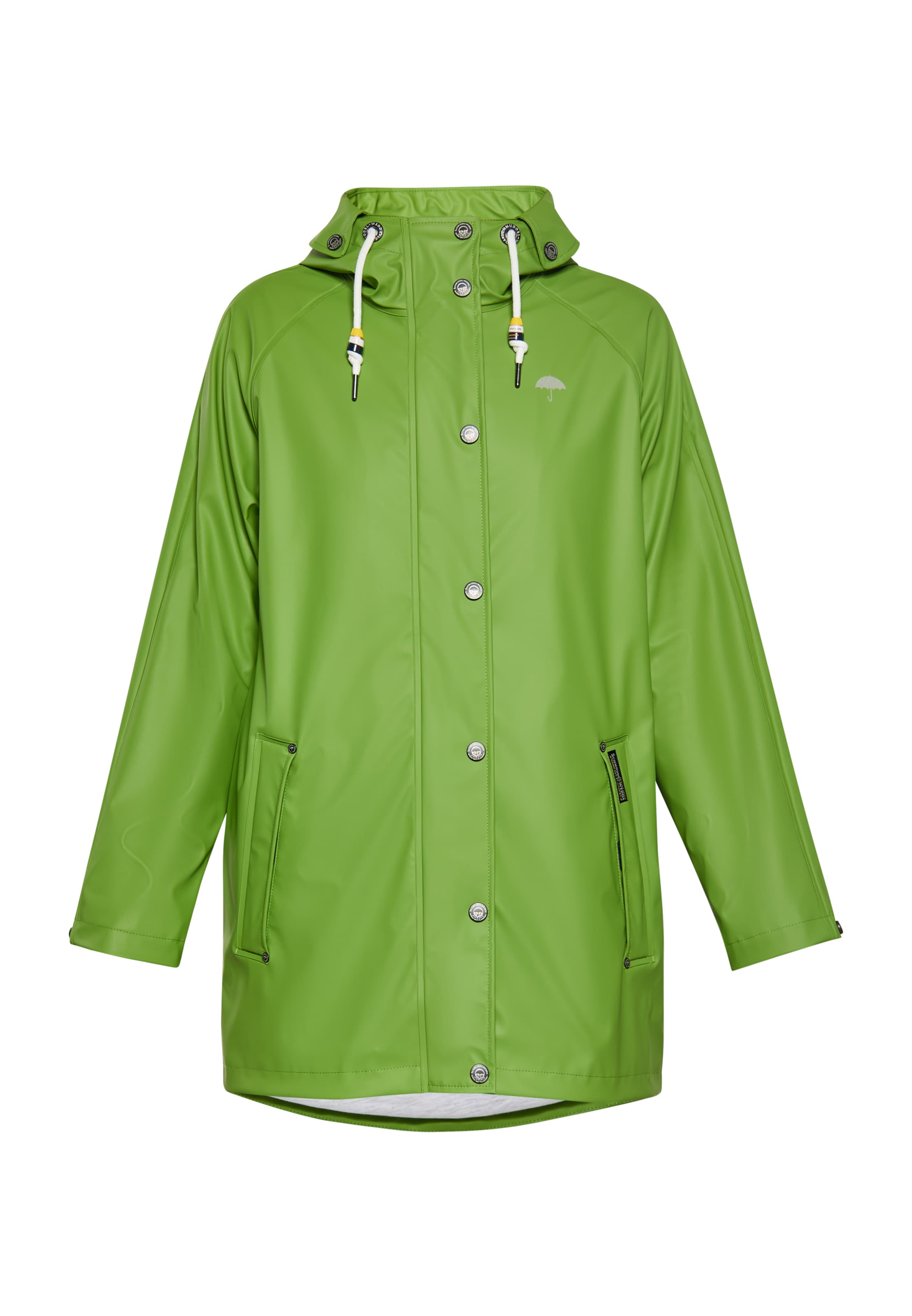 žalia Schmuddelwedda Demisezoninė striukė: priekis