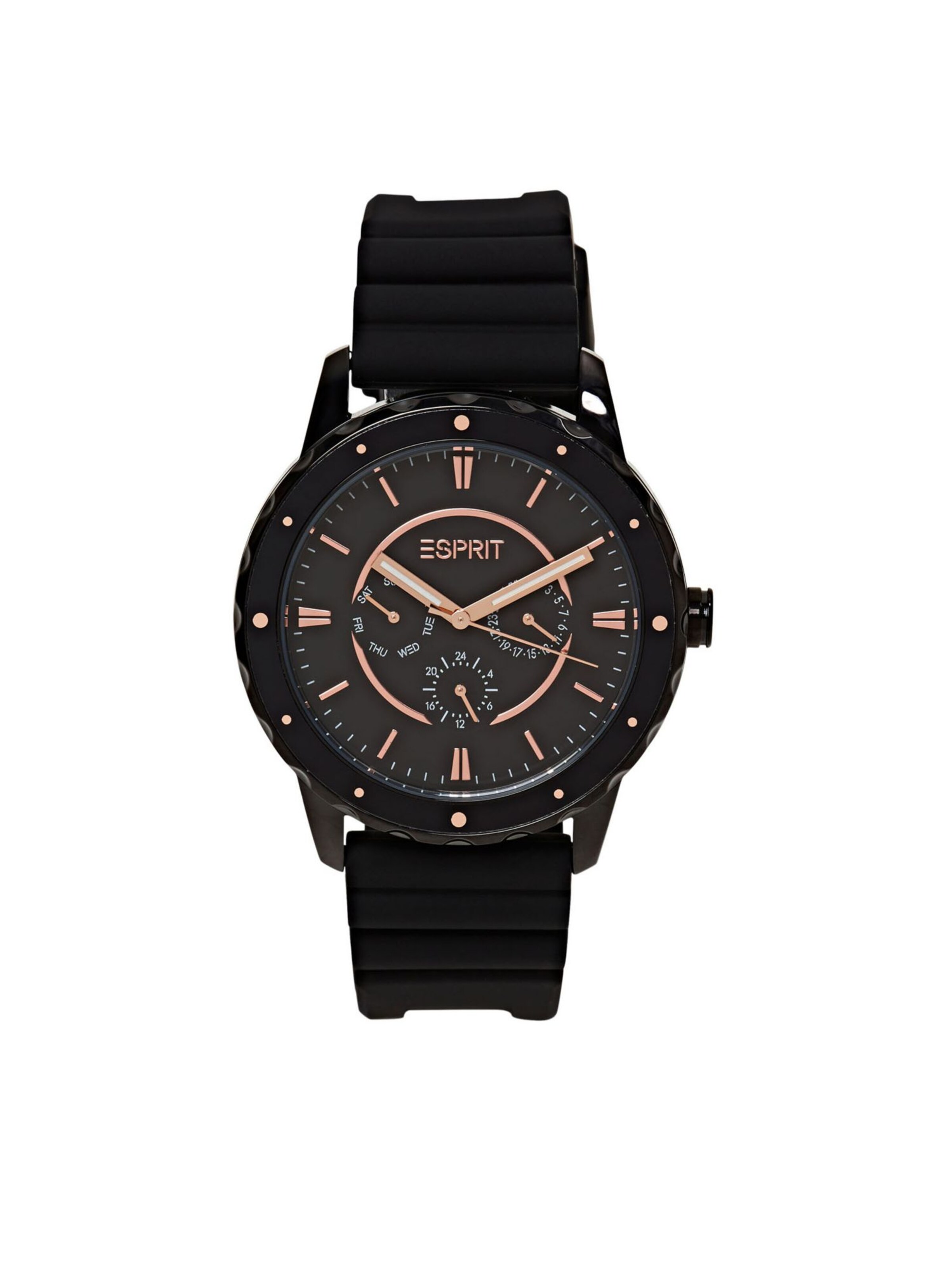 ESPRIT Analog Watch in Black: front