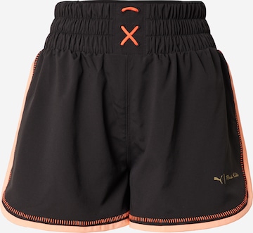 PUMA - Loosefit Pantalón deportivo en negro: frente