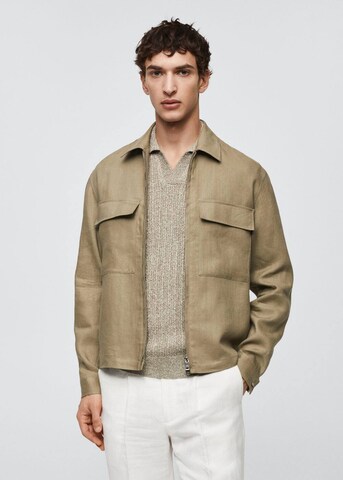 MANGO MAN Between-Season Jacket 'arturo2' in Green: front