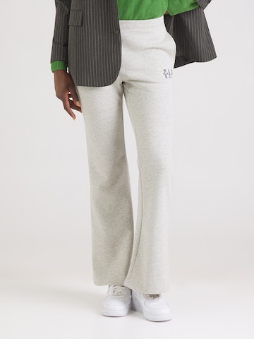 GAP Разкроени Панталон в сиво: отпред