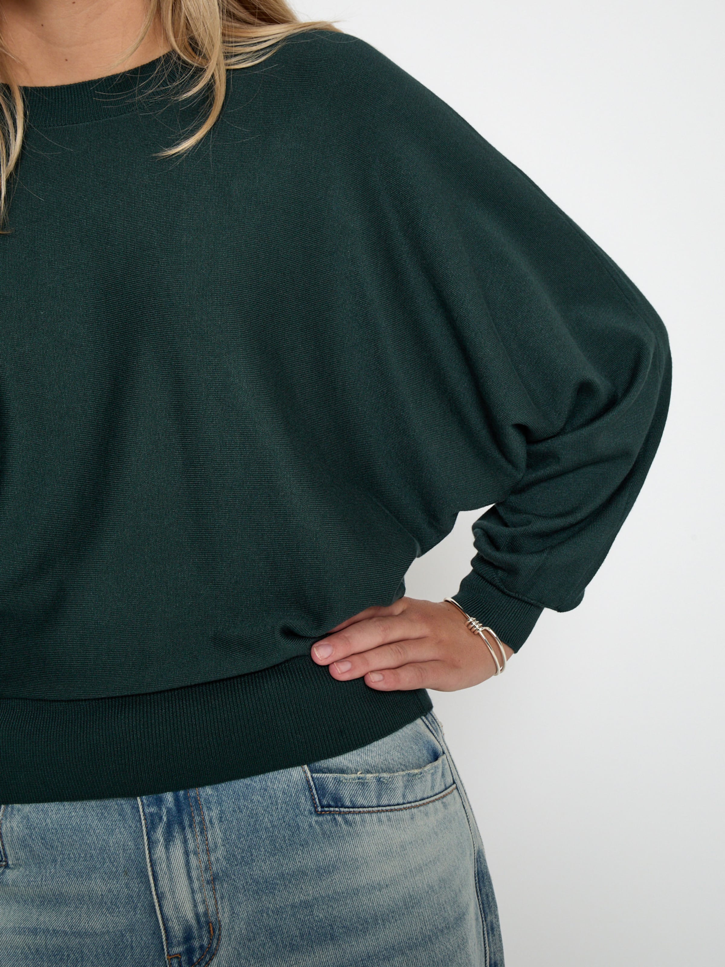 minus - Jersey 'Dana' en verde
