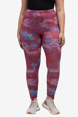 Skinny Leggings de la Ulla Popken pe roz: față