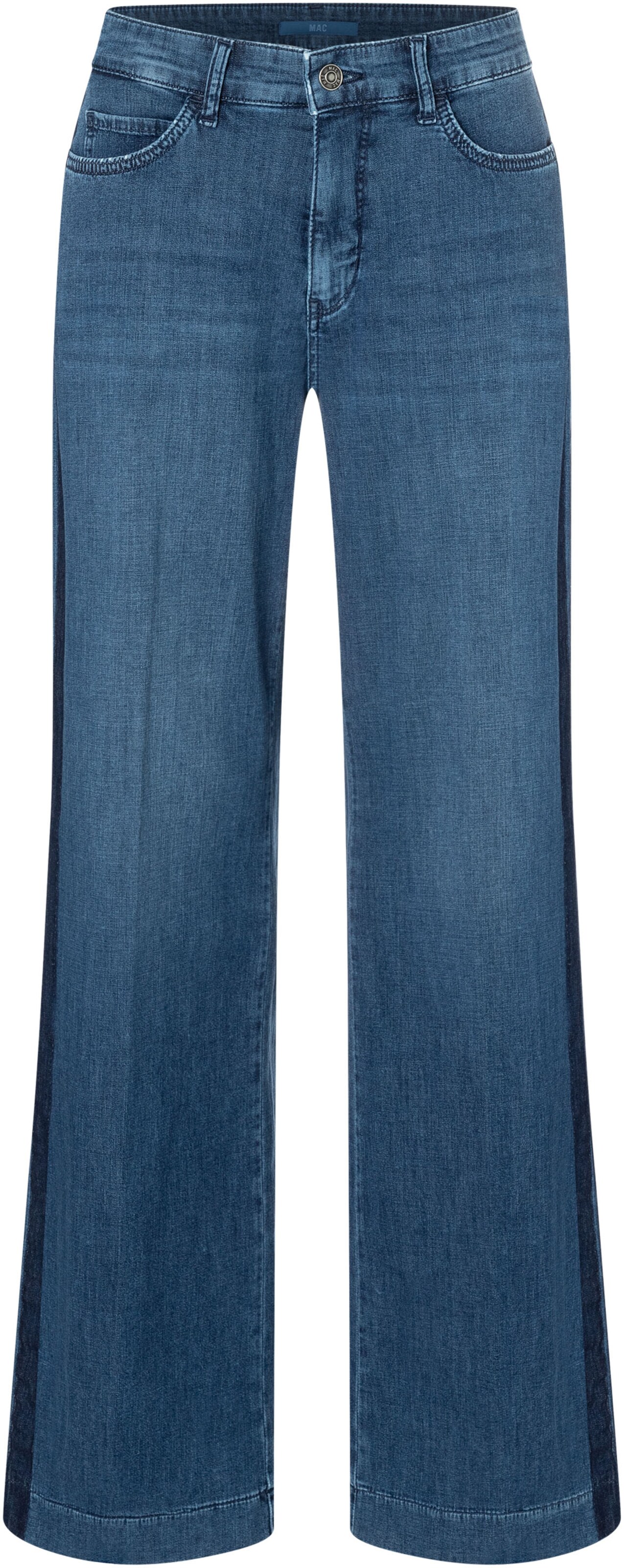MAC Wide leg Jeans in Blue: front