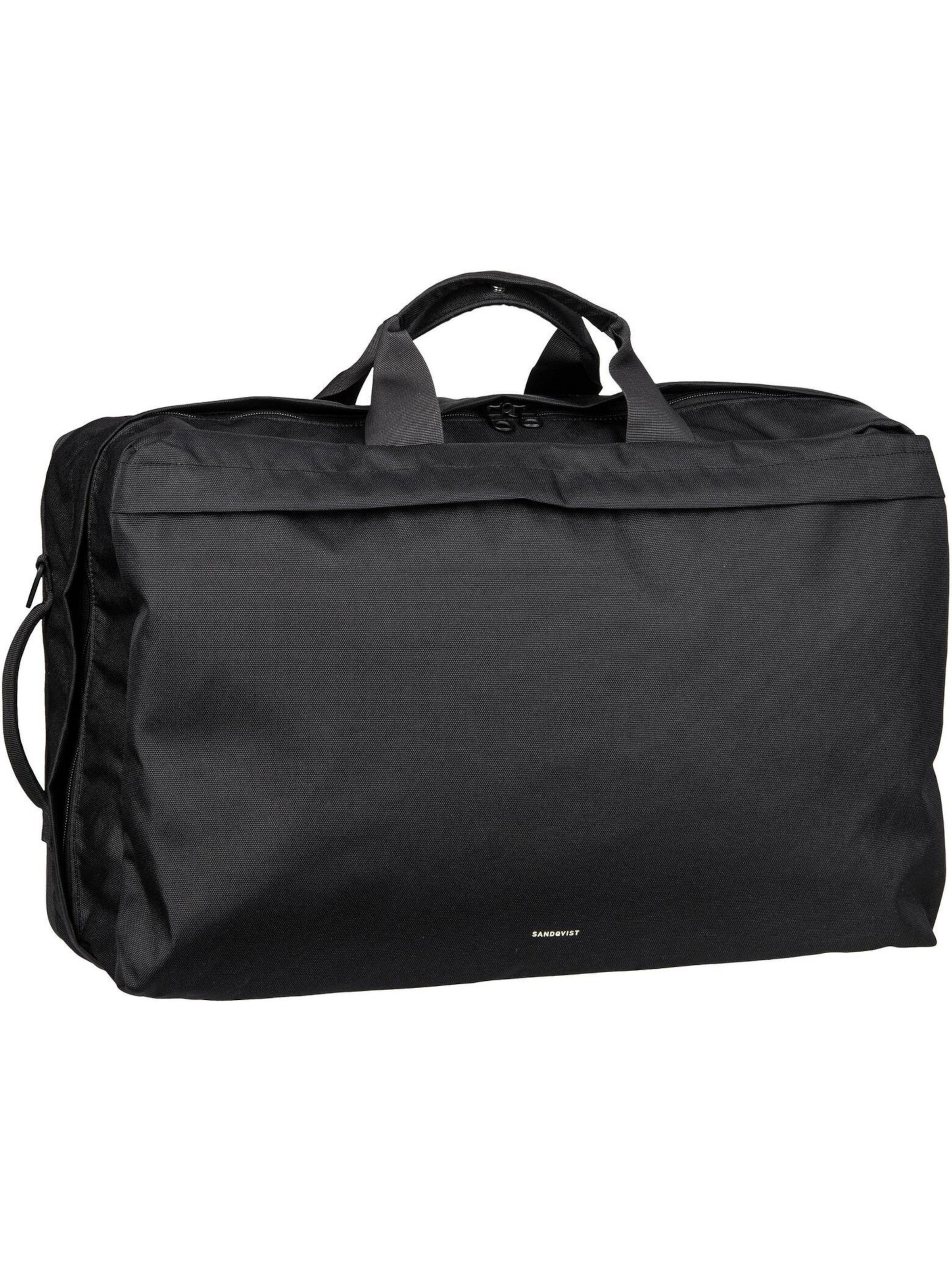 SANDQVIST Rucksack 'Go 3-Way' in Schwarz: Vorderseite