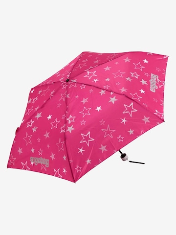 ergobag Umbrella 'Regenschirm Regenschirm' in Pink: front