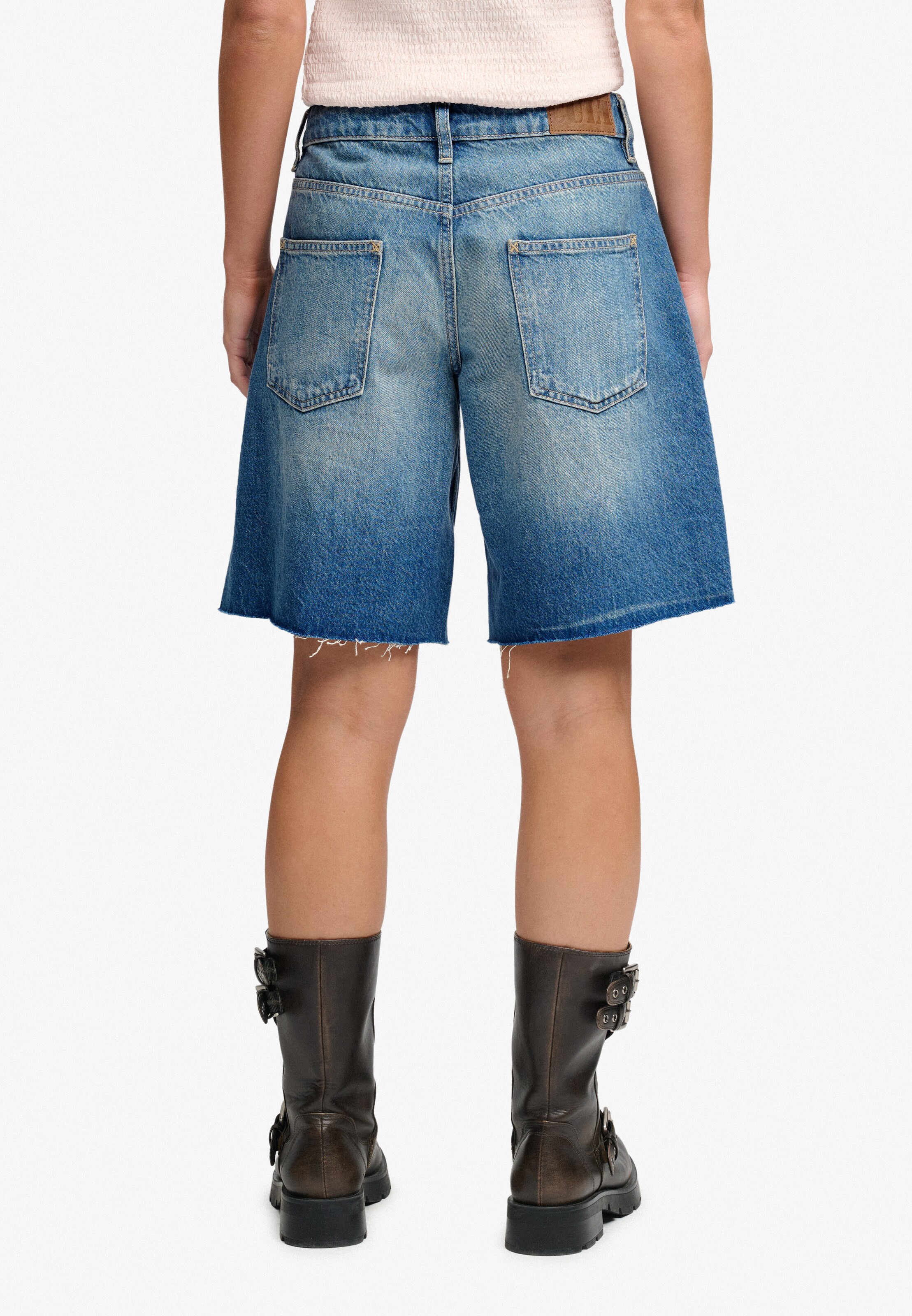 Baggy Jean Superdry & Co en bleu