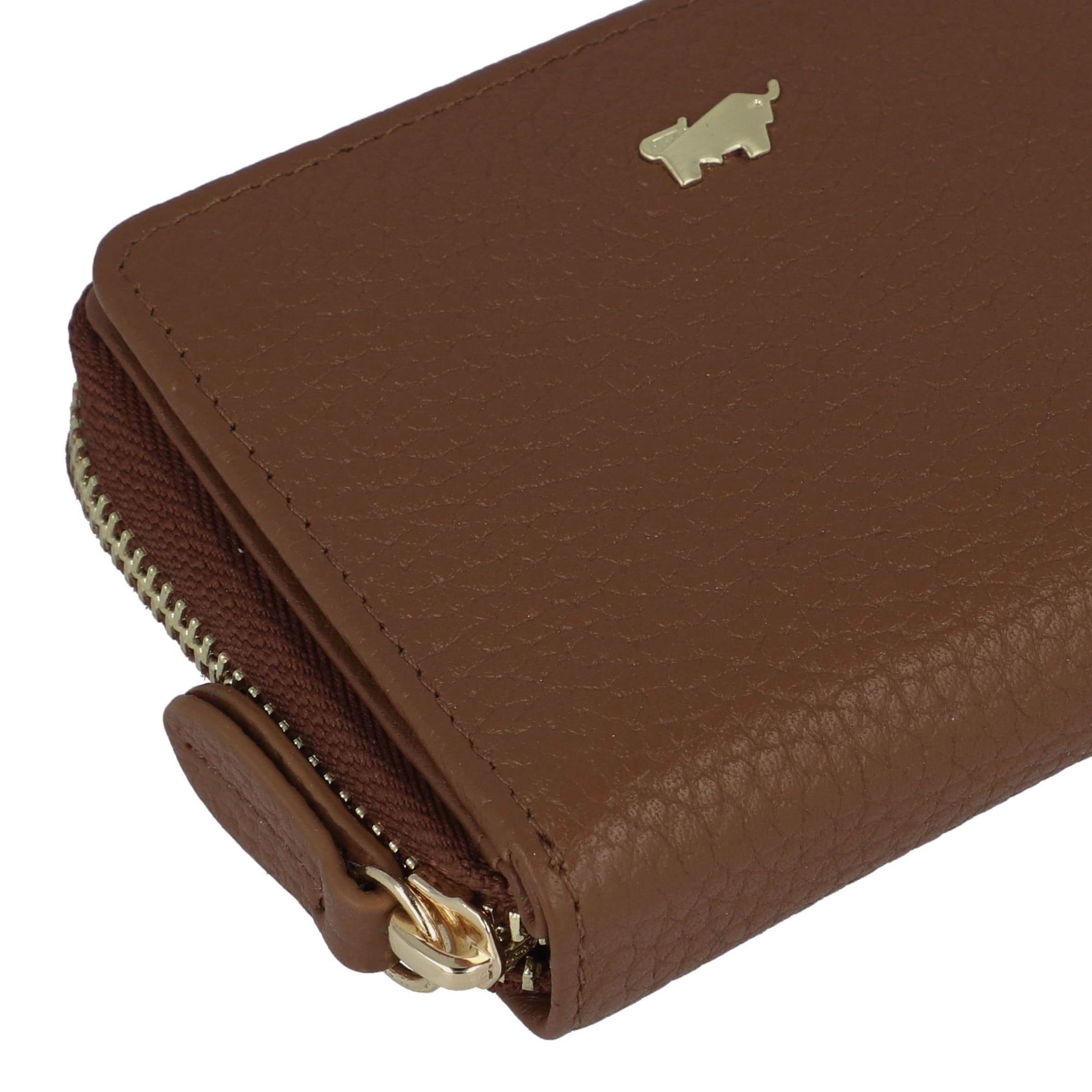 Porte-monnaies 'Asti' Braun Büffel en marron