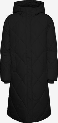 VERO MODA Zimní kabát 'Adelaloa' – černá: přední strana