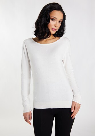 faina Sweater 'Nascita' in White: front