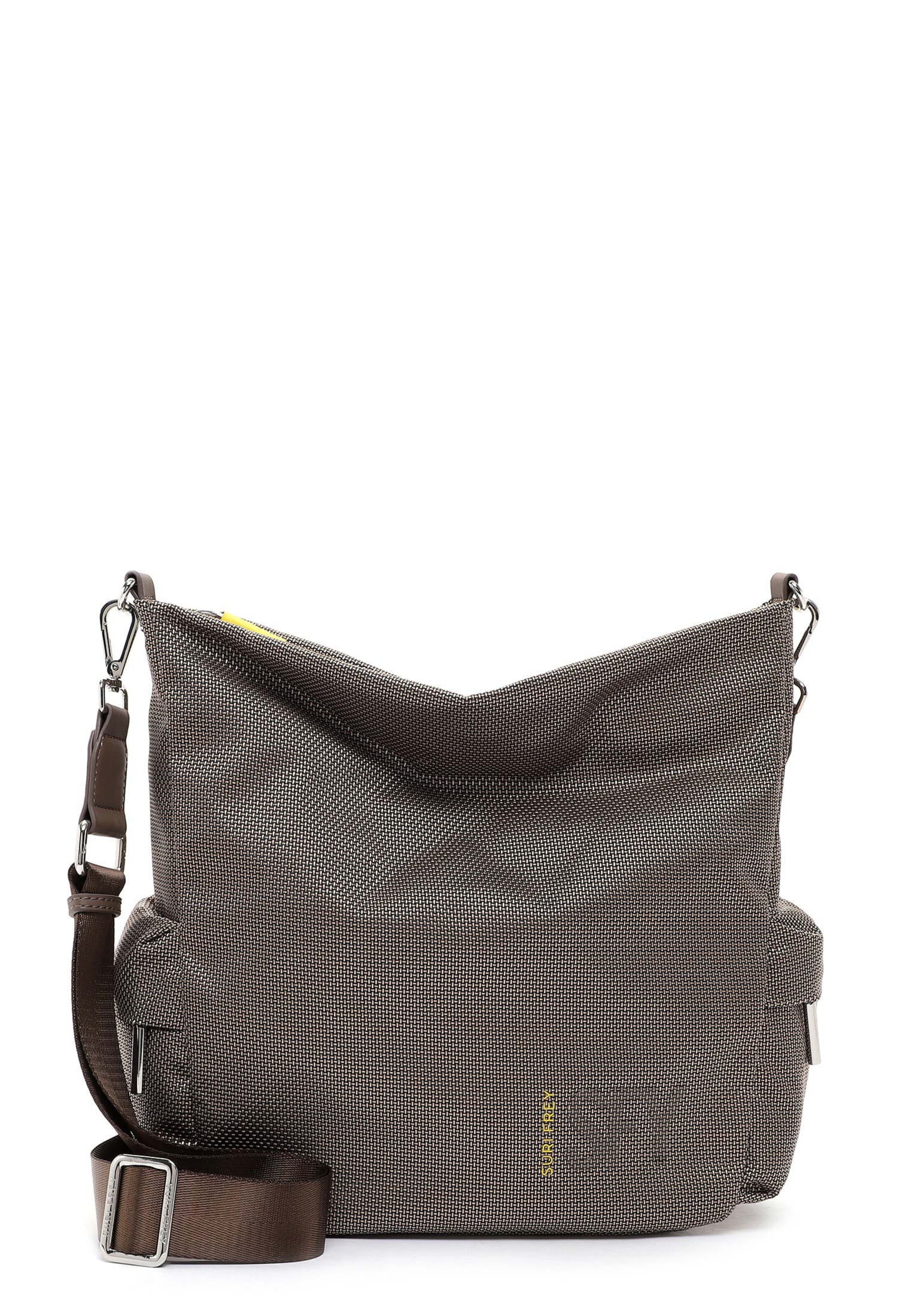 Borsa a spalla 'Sports Marry' di Suri Frey in grigio: frontale