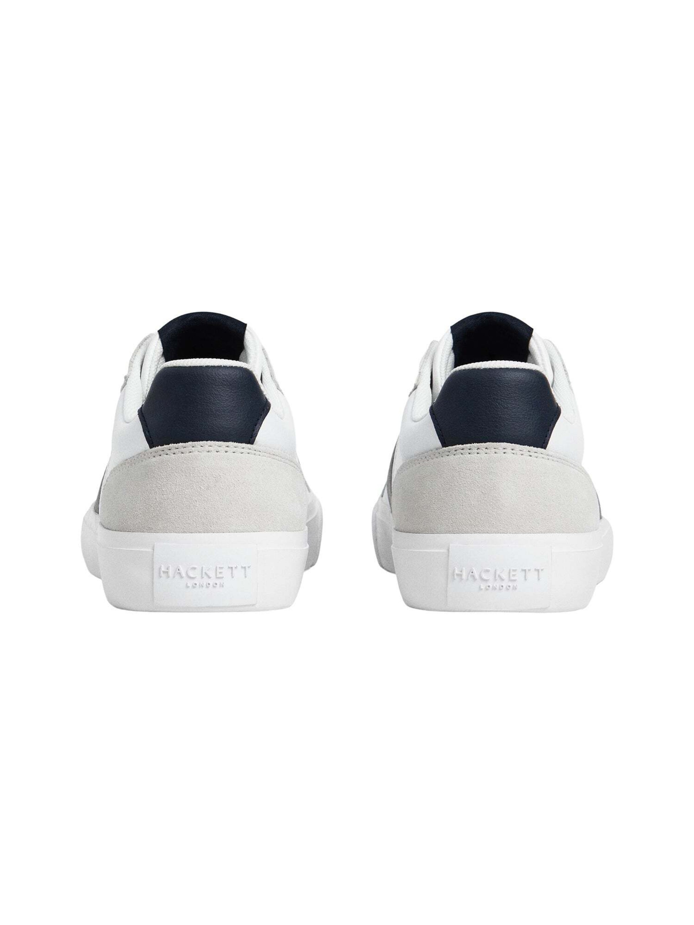 Hackett London Sneakers ' BLAKE HANDLES ' in White