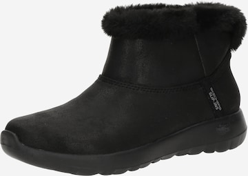Botine 'ON-THE-GO JOY - COZY DREAM' de la SKECHERS pe negru: față