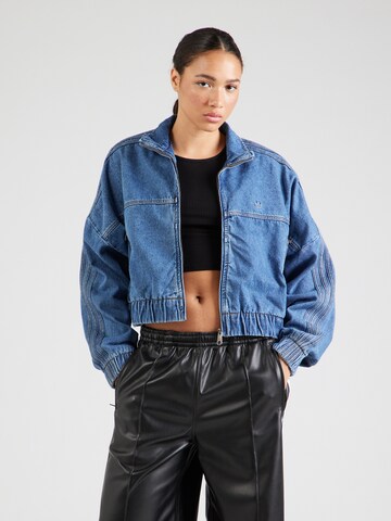 ADIDAS ORIGINALS Jacke 'Ess' in Blau: Vorderseite