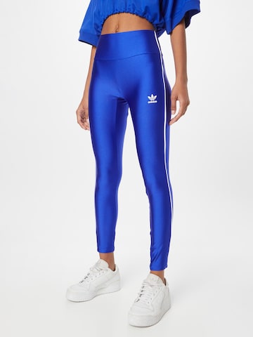 ADIDAS ORIGINALS Skinny Leggings 'Always Original Zip' i blå: forside