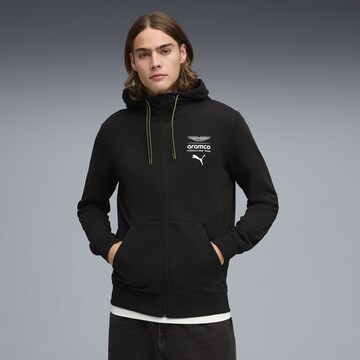 PUMA Sportsweatvest in Zwart: voorkant