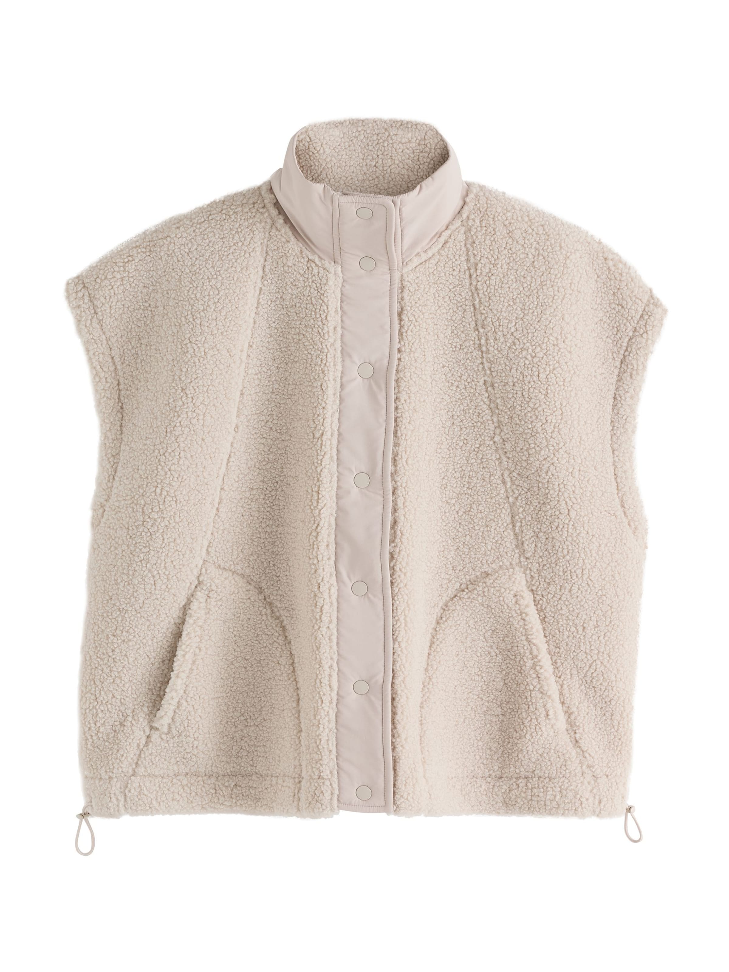Next Weste in Beige: Vorderseite