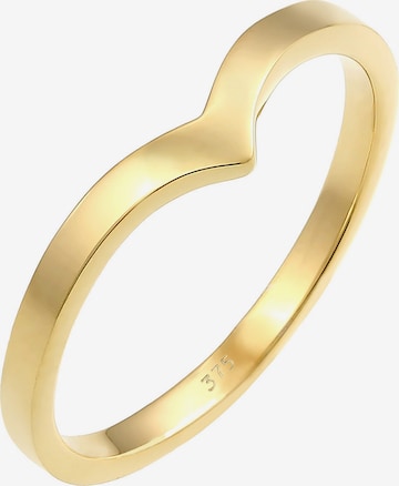 ELLI PREMIUM Ring in Goud: voorkant