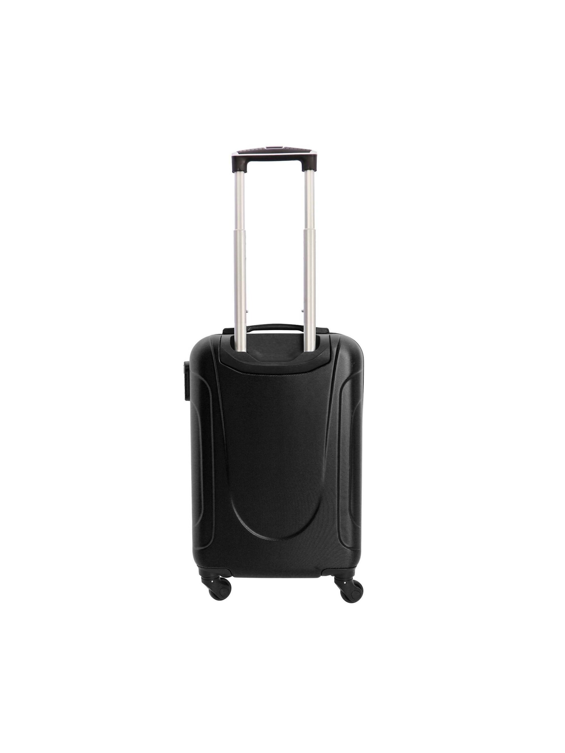 Coronel Tapioca - Carrito 'Coronel Tapioca - Maletas de Viaje Cabina - Maleta Cabina - Maletas de Viaje - Apta para Ryannair- Trolley Equipaje para Avion Resistente con 4 Ruedas de 360º y candado' en negro