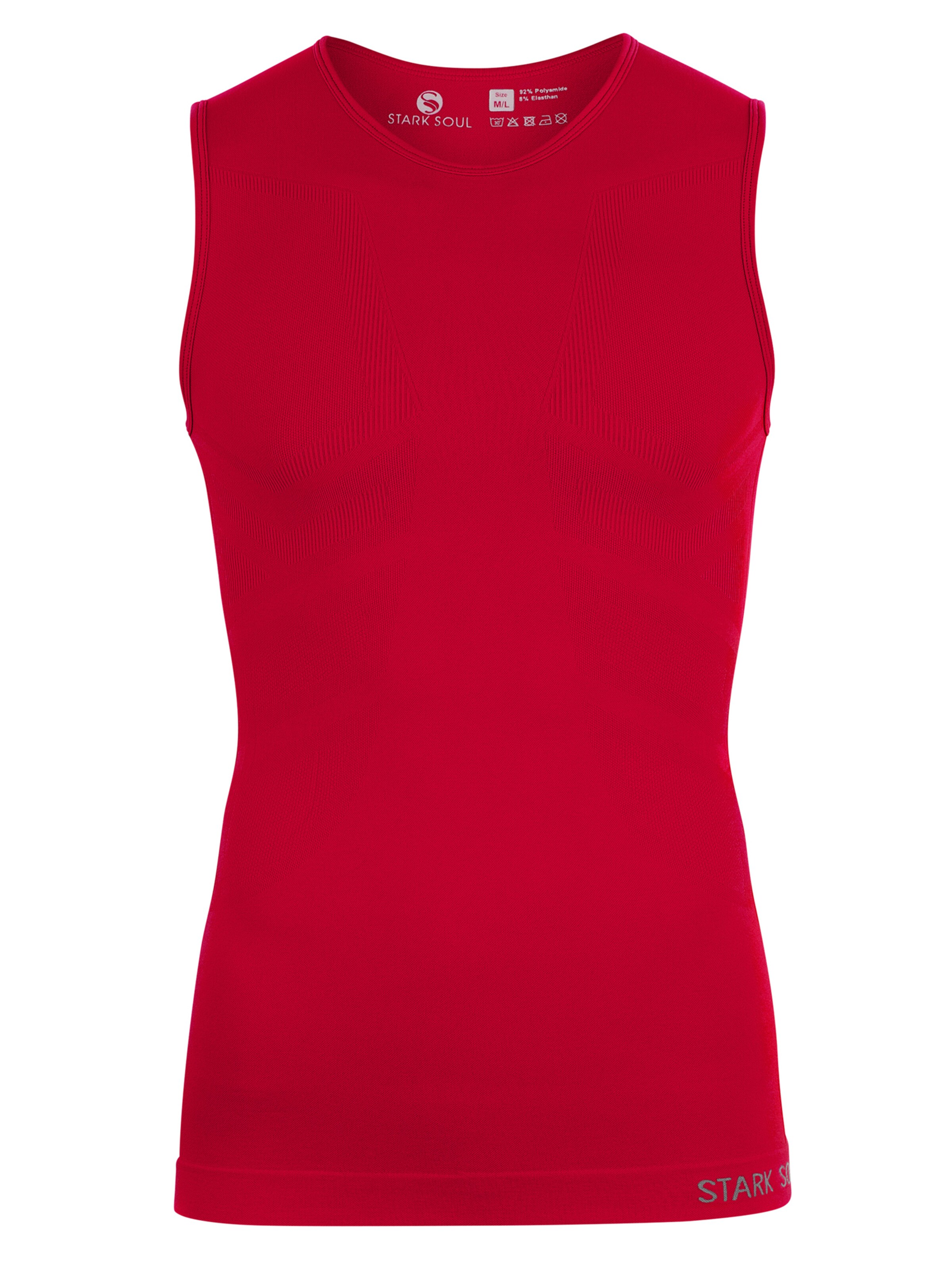 Maglia funzionale di Stark Soul in rosso: frontale