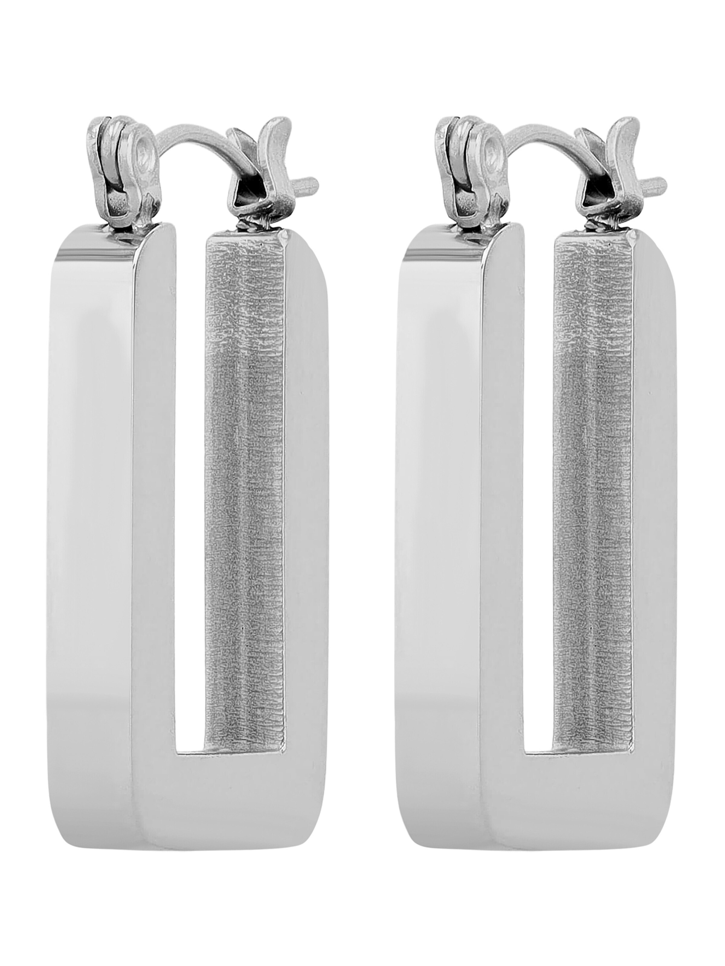 Akzent Earrings 'wasserfest' in Silver