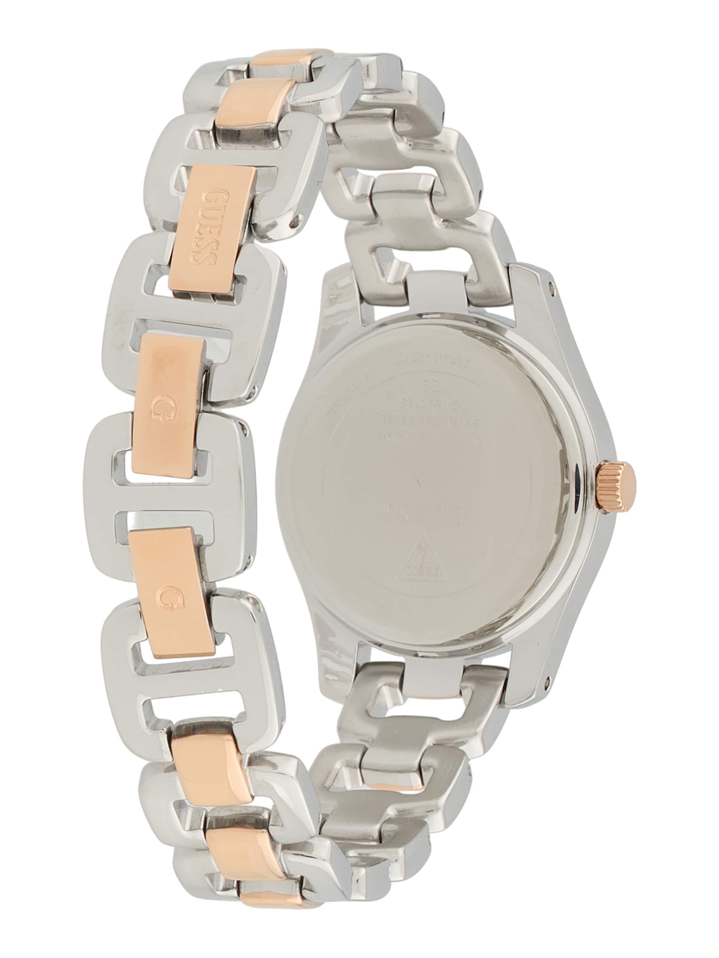 Montre à affichage analogique 'VEDA' GUESS en argent