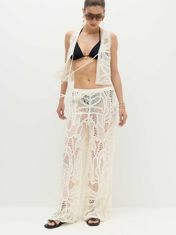 Pantalon Marks & Spencer en blanc