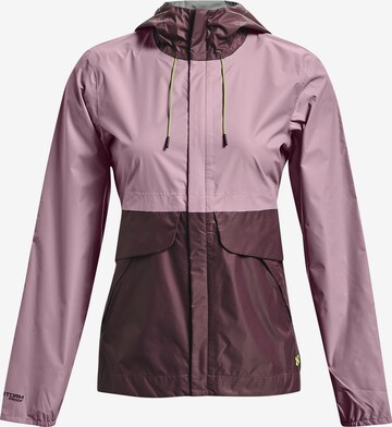 UNDER ARMOUR Outdoor jacket 'Strike' in Purple