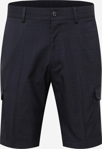 BURTON MENSWEAR LONDON Regular Cargobroek in Blauw: voorkant