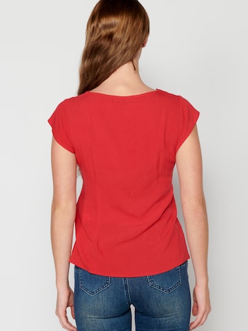 KOROSHI Blouse in Red