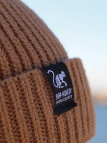 Surf Monkey Czapka w kolorze brązowy