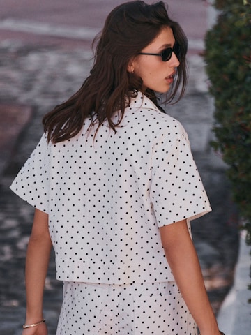 Chemisier Next en blanc