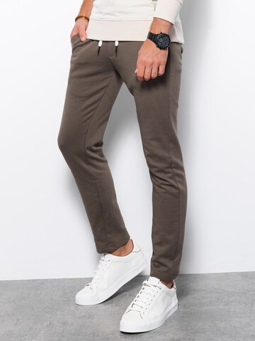 Ombre Tapered Pants 'P946' in Grey