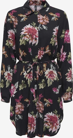 juoda ONLY Palaidinės tipo suknelė 'ONLNOVA': priekis