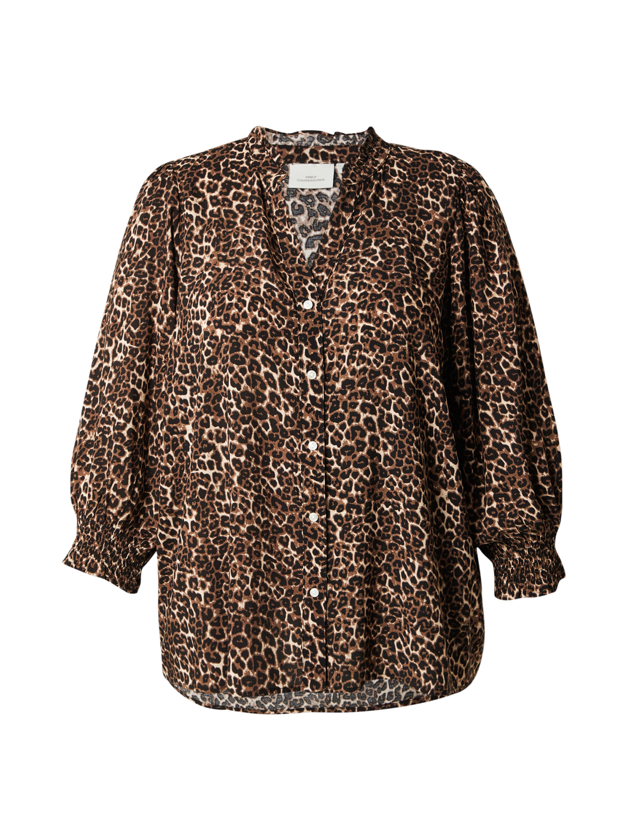 ONLY Carmakoma Blouse 'CARRaya' in Brown: front
