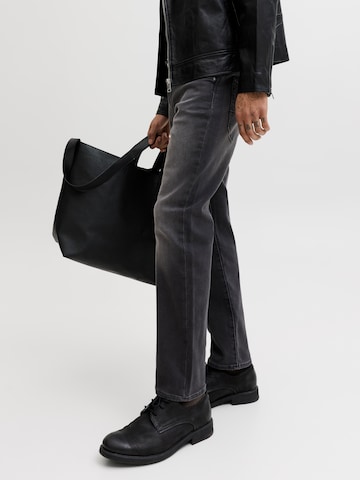 JACK & JONES regular Τζιν 'JJIMike JJFox' σε μαύρο