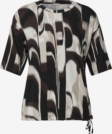 STREET ONE Shirt in Braun: Vorderseite