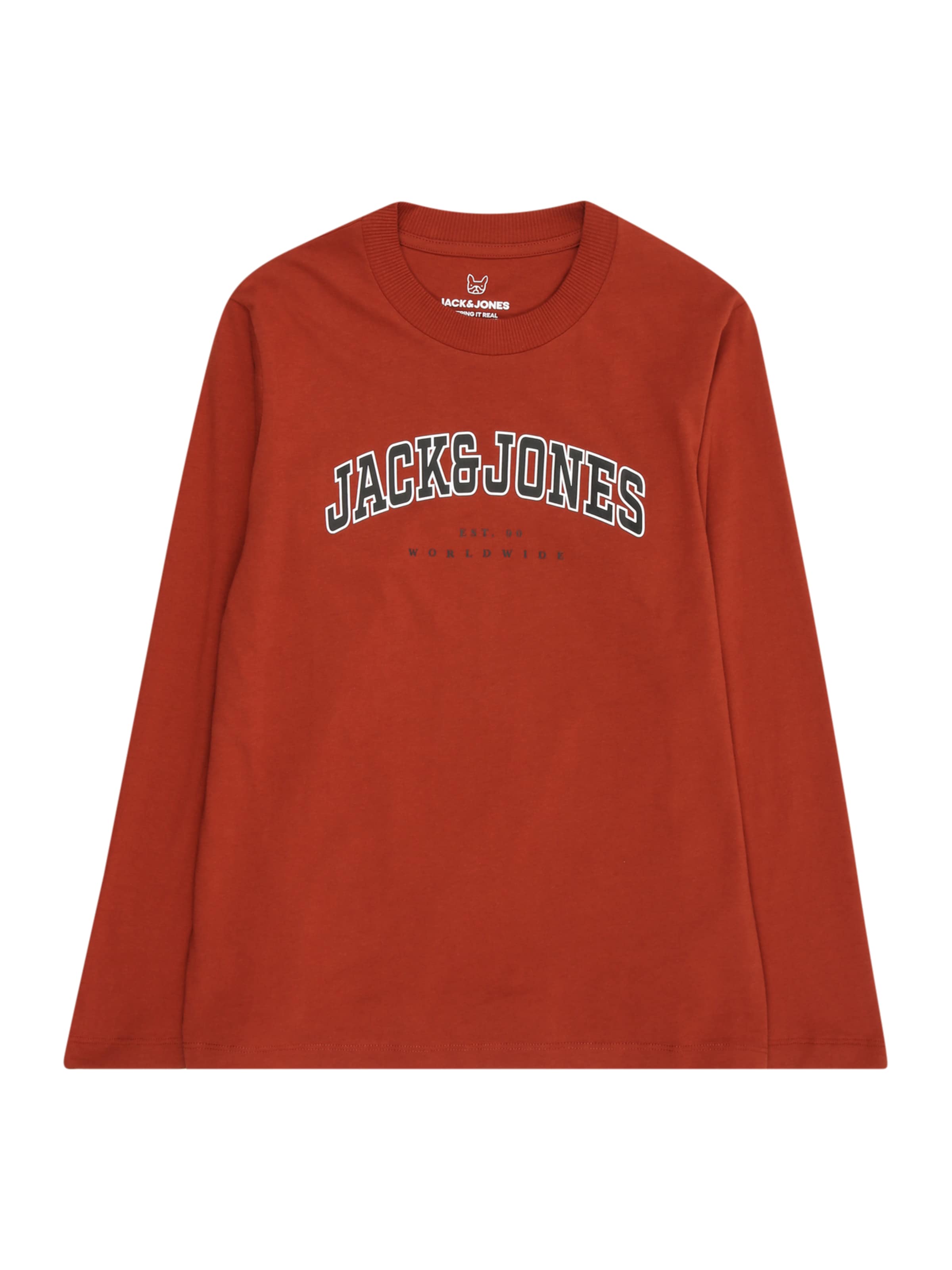 Jack & Jones Junior Shirts 'JJECALEB' i brun: forside