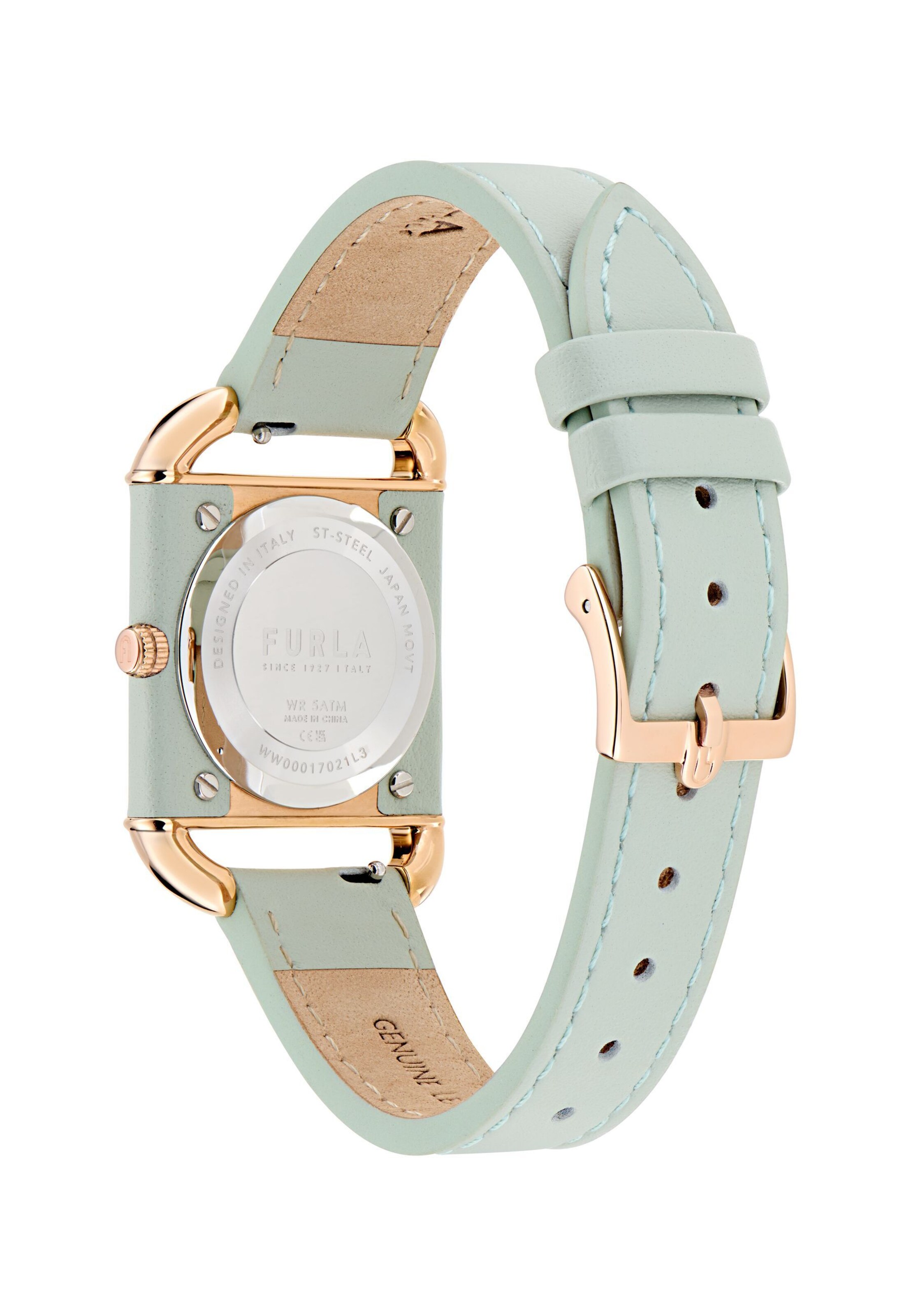 FURLA Analoguhr in Grün