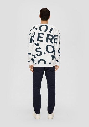 s.Oliver Sweatshirt in Wit