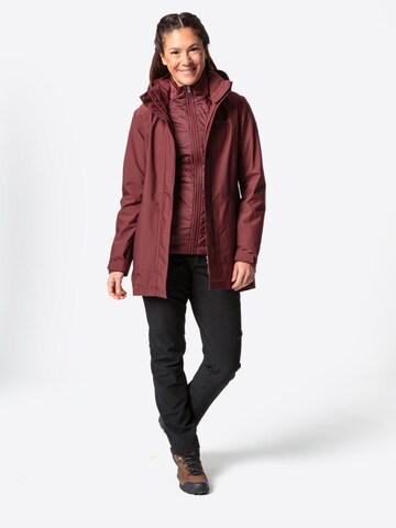 VAUDE Outdoorjacke 'Idris III' in Rot