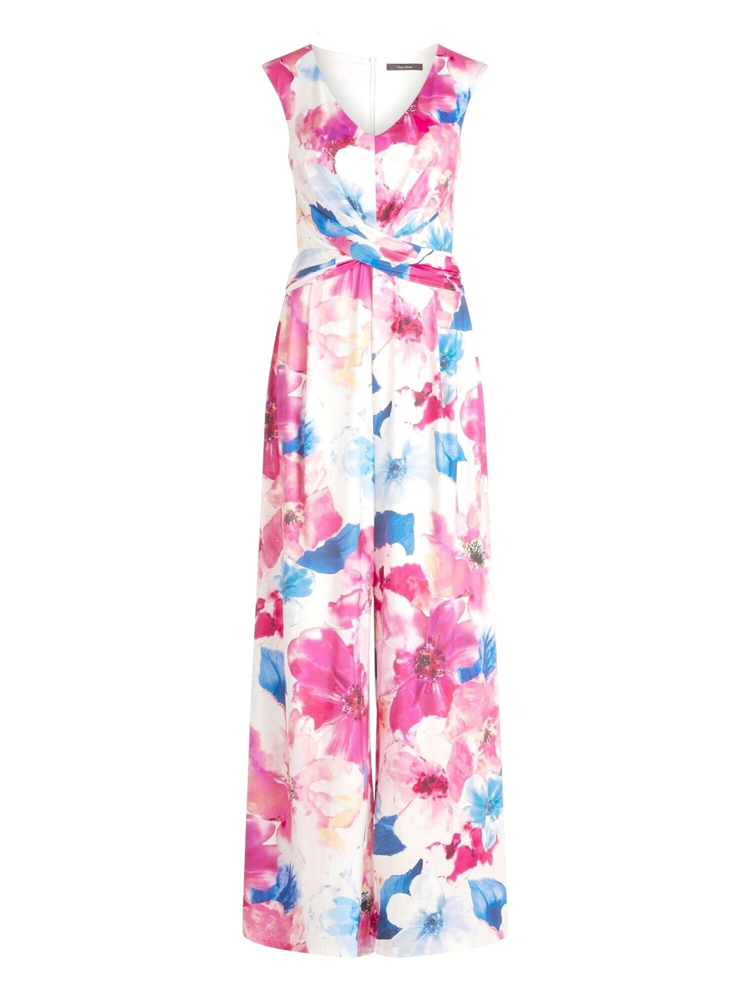 Vera Mont Jumpsuit in Wit: voorkant