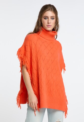 IZIA Cape in Orange: front